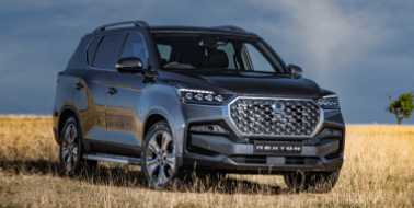 New SsangYong Rexton from £39,500